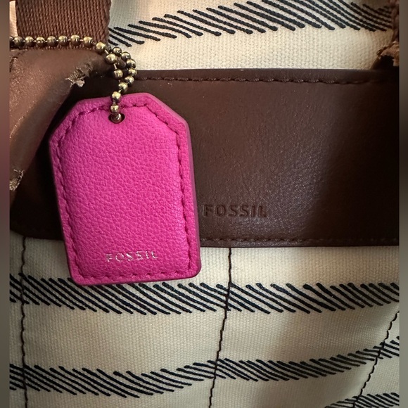 FOSSIL Coated Canvas Backpack - Picture 6 of 15